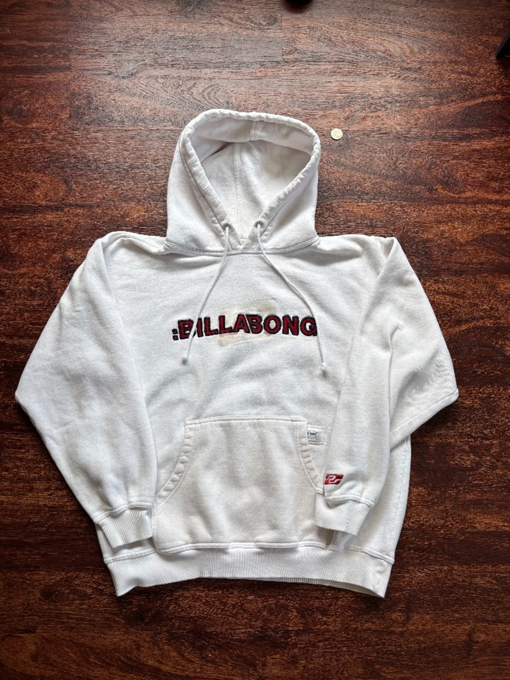 Vintage Billabong Hooded Graphic Sweatshirt